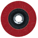 Ceramic flap disc for grinding T29 SG INOX 125-22, granulation 40