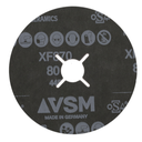 Sandpaper sanding disc. 125 mm grit 80 (VSM Ceramics)