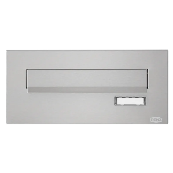 Multifunctional built-in mailbox, silver