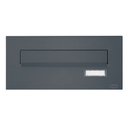 Multifunctional built-in mailbox, galvanized steel