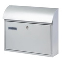 Mailbox 410x330x102mm, silver