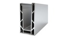 Aluminium profile L5000mm, 110x60mm (anodized)