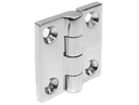 Hinge 38x38x4mm type A, AISI 304 MIRROR