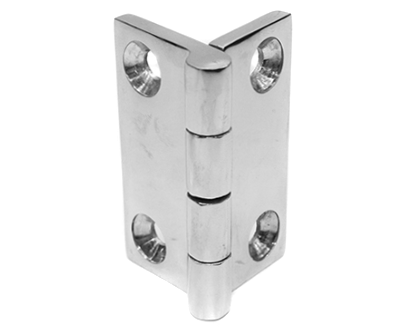 Hinge 50x50x4mm type B, AISI 304 MIRROR