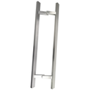 Door handle 45°, 20x40x1000mm, AISI 304 Satin
