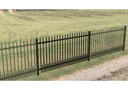 Metal fence RAL9005