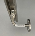 PVC attachment for handrail holders with LED lighting