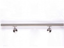 Handrail holder 42,4 D70 x 12 mm, AISI 304 Satin