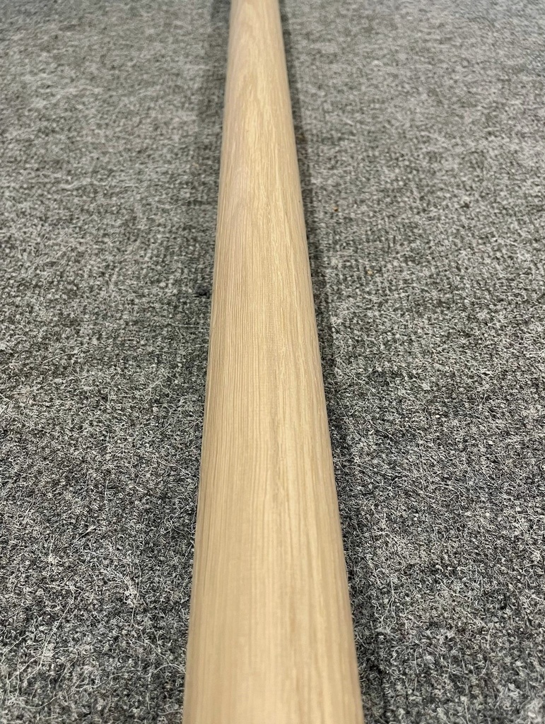 Oak handrail, 3000mm, D42,4mm, RAW