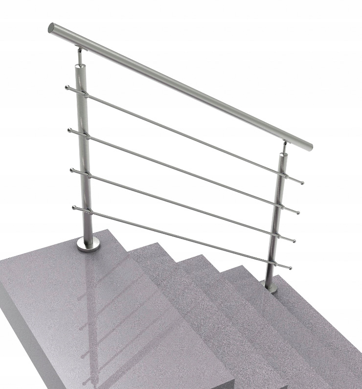 Inox post 42,4 H1060 AISI 304