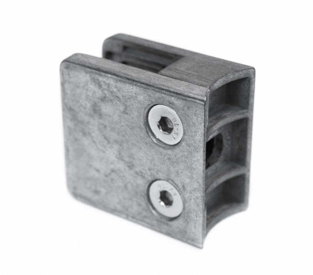 Glass clamp 42,4 L45 H45 W26 a18 (ZAMAK)