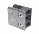 Glass clamp 42,4 L45 H45 W26 a18 (ZAMAK)