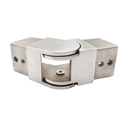 Railing connector 40x40mm 25°-55°,AISI 304, Satin