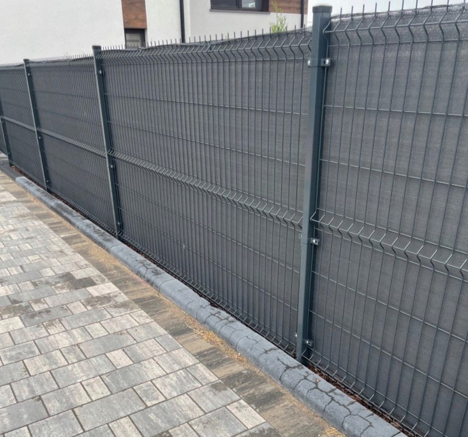 Masking net for fences h1,5m gray graphite (25m)