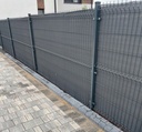 Masking net for fences h1,5m gray graphite (25m)