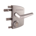 Locinox industrial lock 40-60mm in silver color