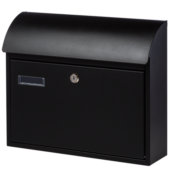 Mailbox 410x330x102mm, black