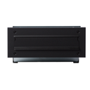 Multifunctional built-in mailbox, black