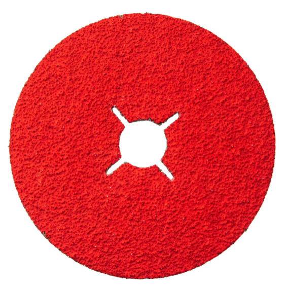Sandpaper grinding discs. 125 mm grit 36 ​​(VSM Ceramics)