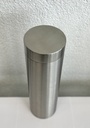 Time capsule stainless steel D102 x L350 mm Brushed