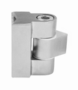 Hinge 180° for glass clamps, AISI 304, for d42,4 surface