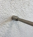 Crossbar holder d12, AISI 304 Satin