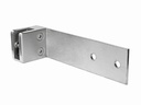 Glass mount for french balconies, AISI304, for 6-10.76mm glass