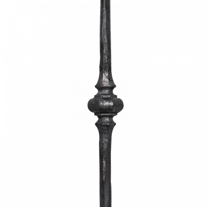 Forged steel baluster D12 mm H950 x L40 mm