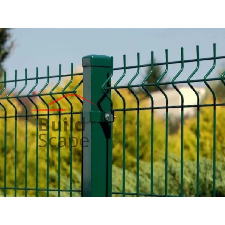3D Fence panel Ø5mm (200x55mm), RAL6005.webp