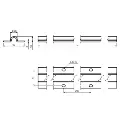 _O_ profile guide, fixed, for sliding gates and doors.webp