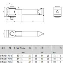 Adjustable hinge for masonary.webp