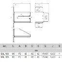 Adjustable bracket for guide support.webp