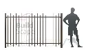 MEP5 metal fence RAL8017.webp