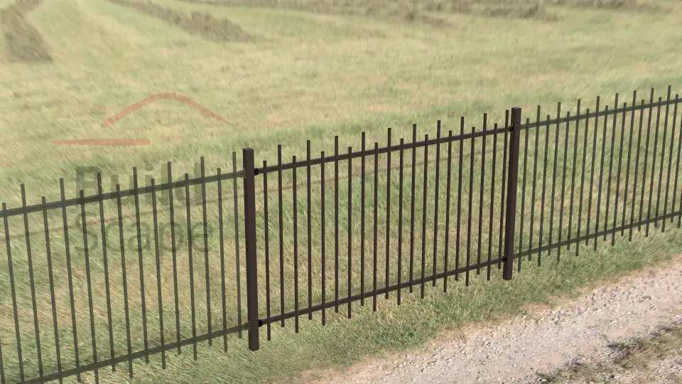 MEP5 metal fence RAL8017 (1).webp