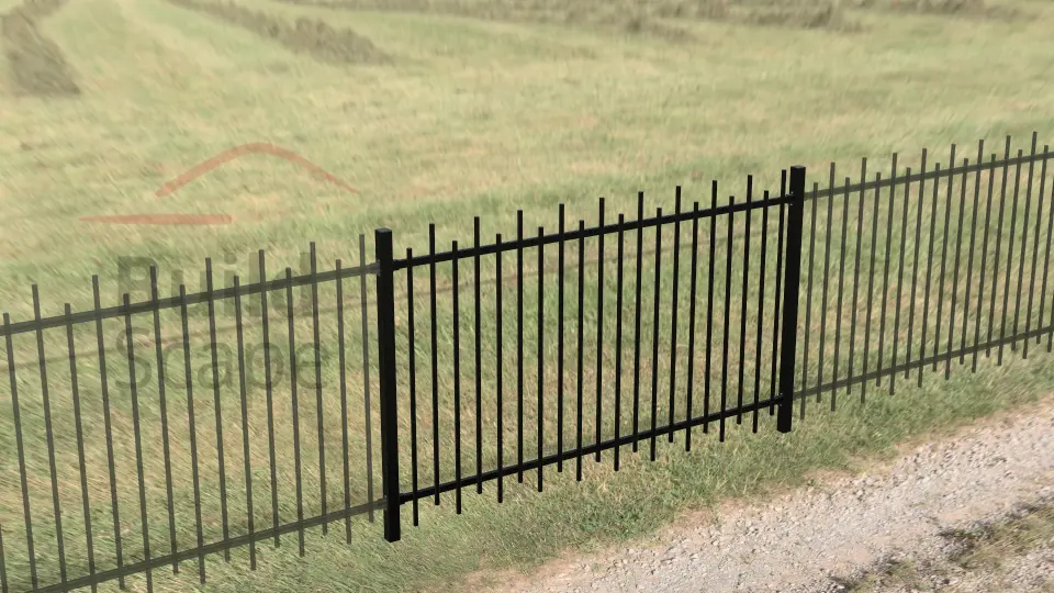 MEP5 metal fence RAL9005 (1).webp