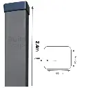Metal post 60x60x2mm, RAL7016.webp