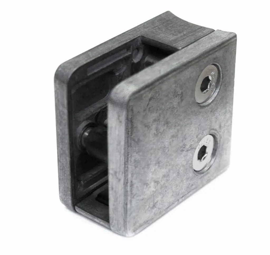 [i01.45K2.ZBR.D] Stikla turētājs d42,4mm, 45x45x26mm ZAMAK.webp