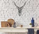 Deer - metal wall decoration 600x500 mm