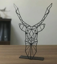 Deer - metal standing ornament 300x200x2 mm