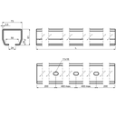 STAGE SZ &quot;C&quot; profile - galvanized