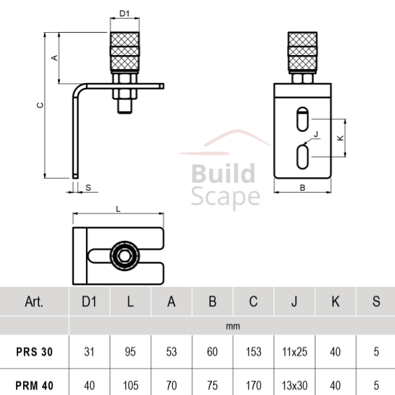 PRS 30 - support roller