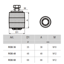 ROB - nylon guide roller