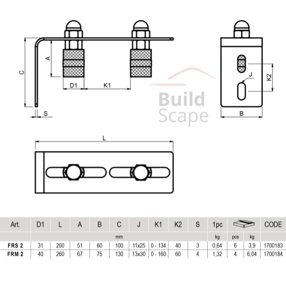 FRS 2 - Two roller guide plate