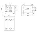 GOS 4 - adjustable four roller guide plate