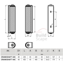 CRANKSHAFT - roller guide plate