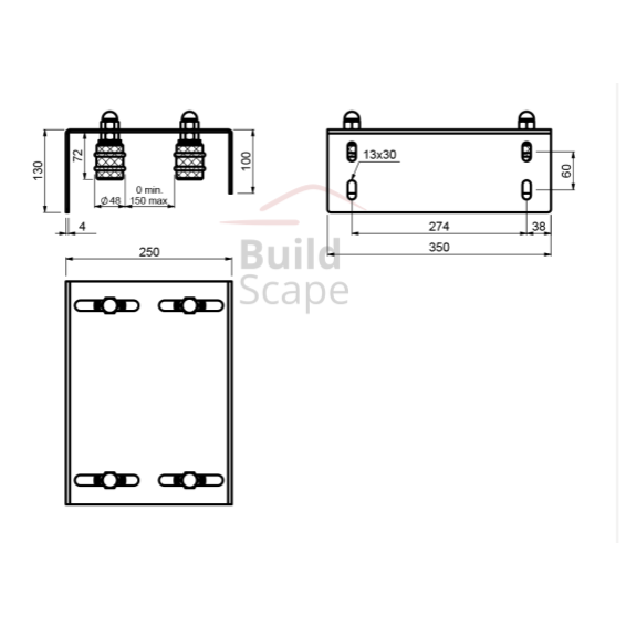 SFG 4M - roller guide plate