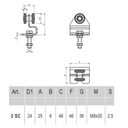 2 SC - bearing carriage