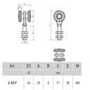 2 SCF - bearing carriage