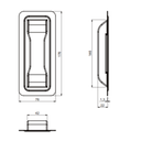 MS 40 - embedded handle