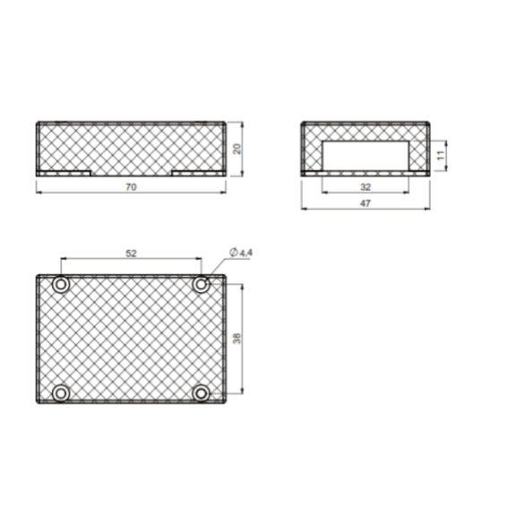 TL 70 - guide for locking rod